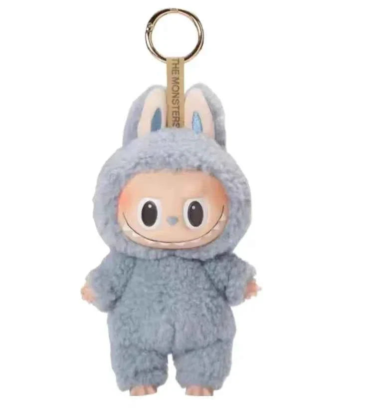 💖 Figurine Émaillée Labubu Heartbeat Macaron – Monstre Kawaii Collectible