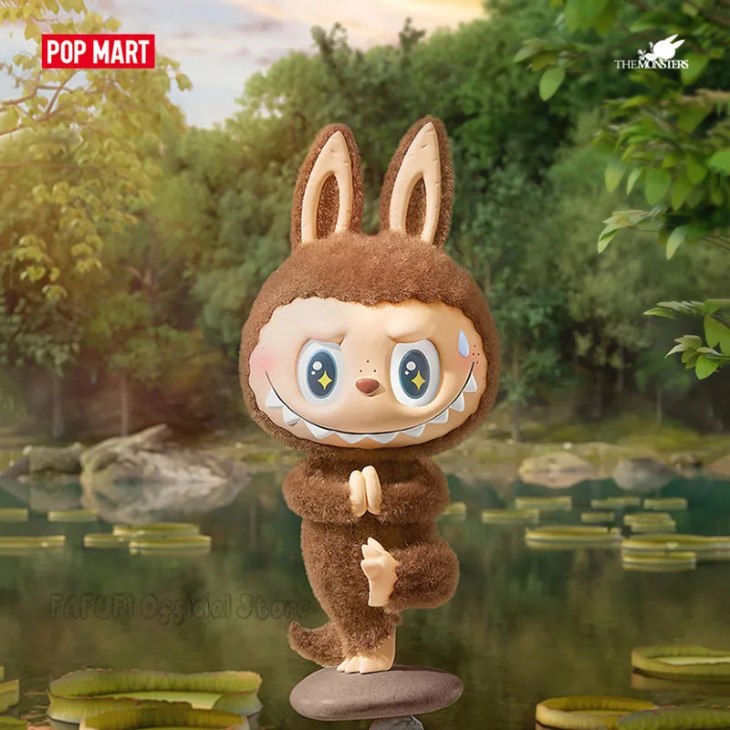 🧘♀️ LABUBU The Monsters – Série Yoga Paresseux