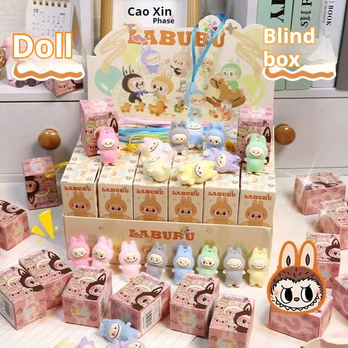 🎨 Labubu Cartoon Resin Plush Pendant – Accessoire Kawaii à Surprendre !