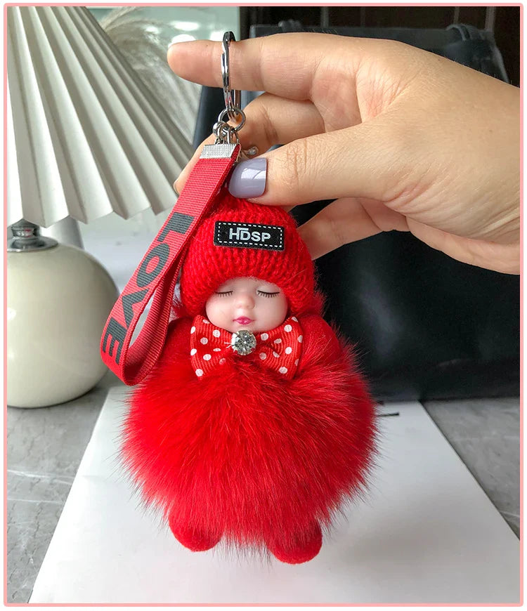 🧸Labubu Flocon Élégant – Charme Doux & Signature Unique