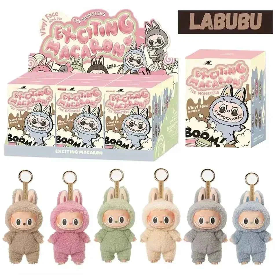 🔑 Porte-clé Monstre Kawaii Labubu Macaron – Série Surprise par LABUBU OFFICIALS