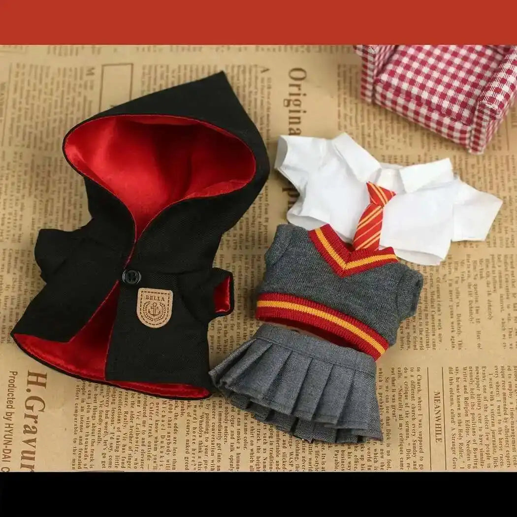 ✨🧙♂️ Ensemble de Vêtements Magiques Labubu – Pour Poupées 15 & 17 cm