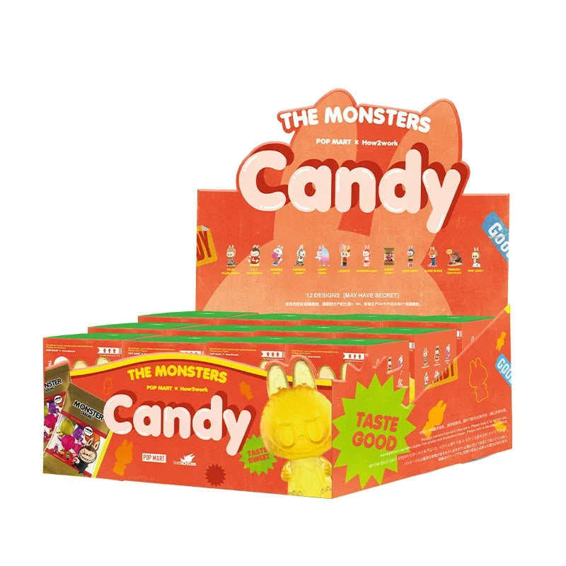 🍬 Figurine LABUBU Monsters Candy – Boîte Mystère Anime