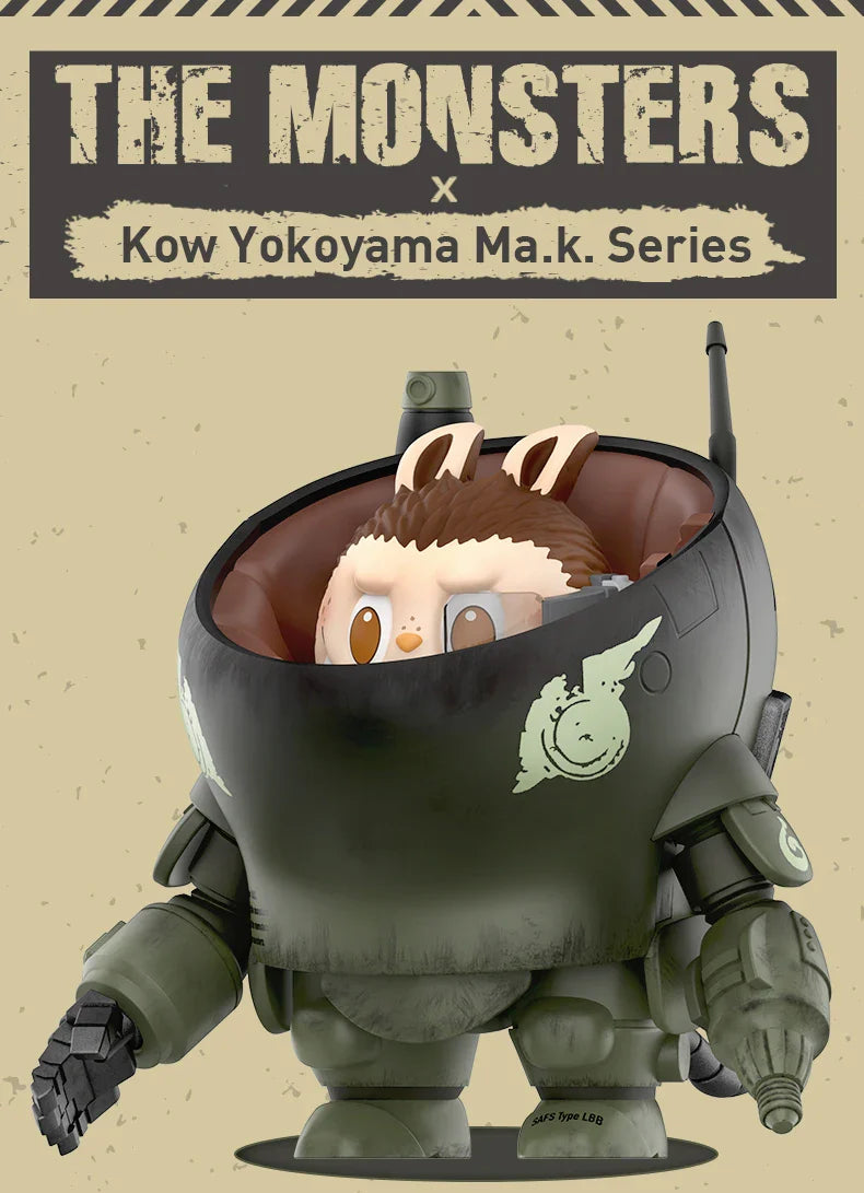 🛸 Figurine Labubu The Monsters x Kow Yokoyama Ma.K. – Boîte Mystère