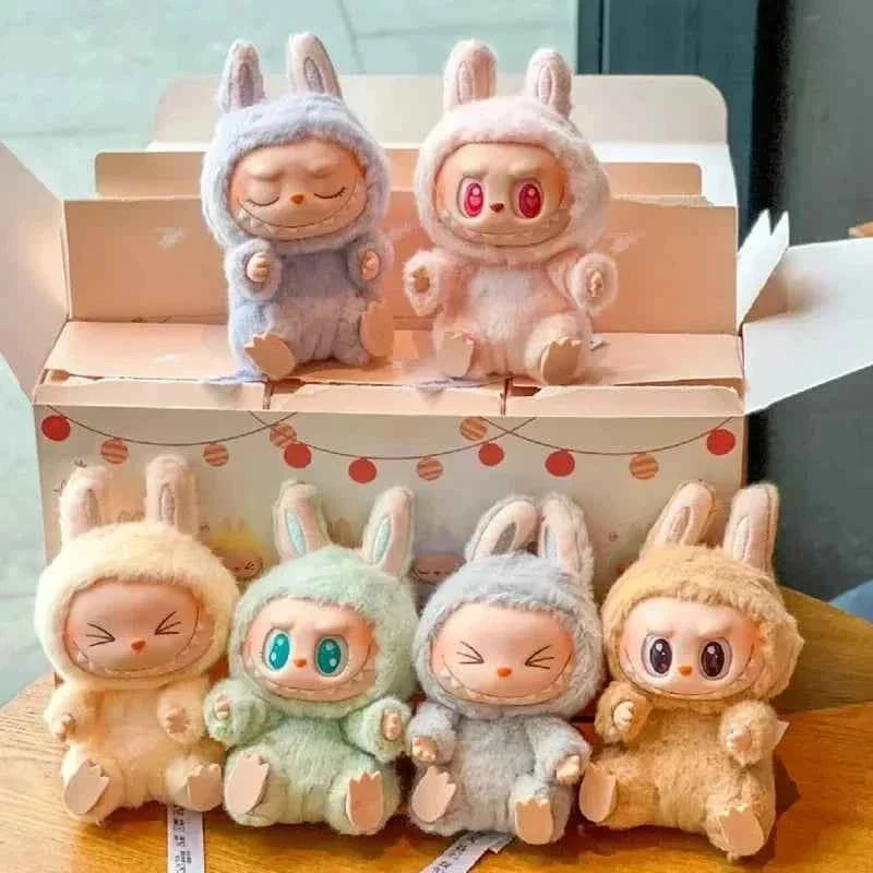🔑 Porte-clé Monstre Kawaii Labubu Macaron – Série Surprise par LABUBU OFFICIALS