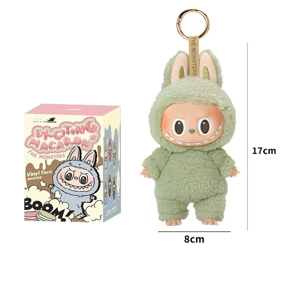 🍭 Figurine Labubu Monstre Macaron – Décoration Kawaii 15 cm en PVC | Objet de Collection Pop Culture