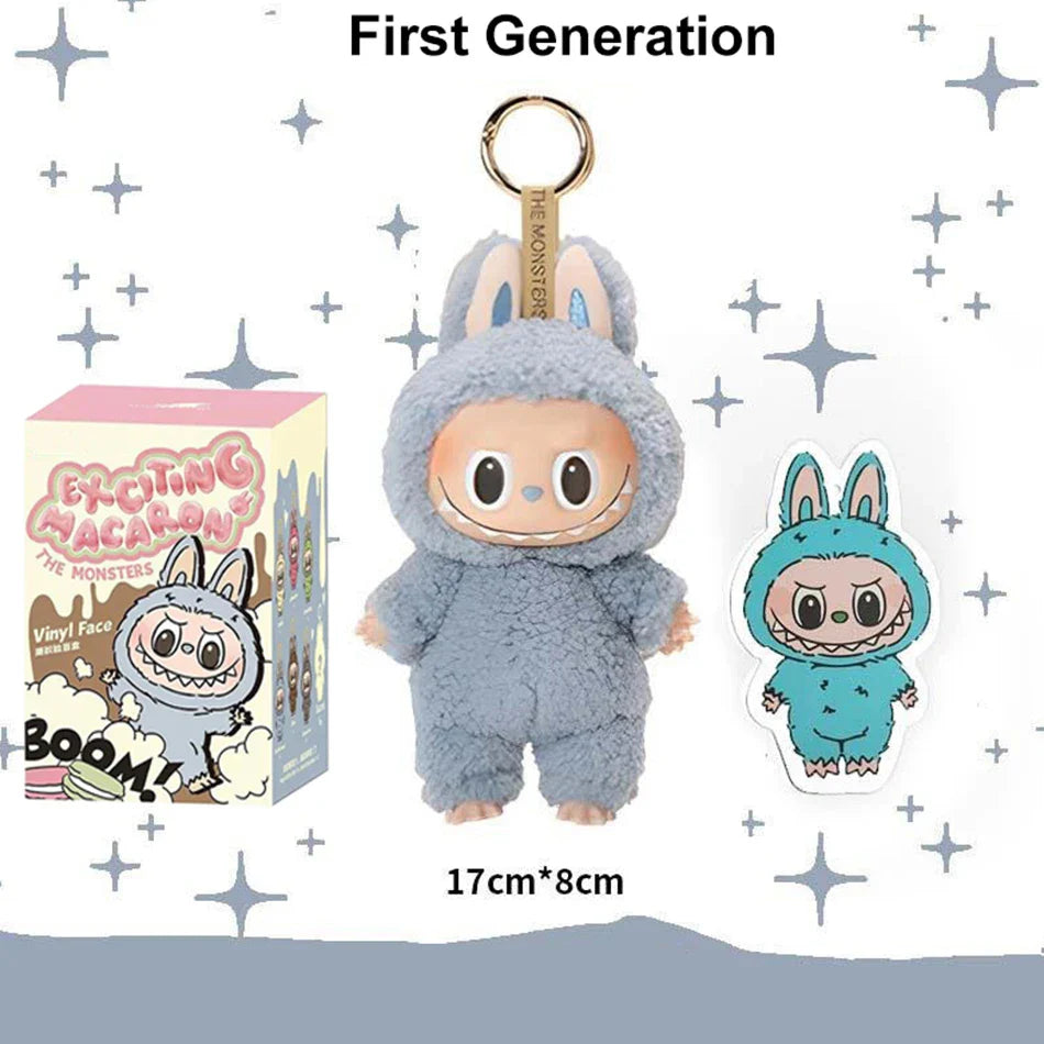 🧸 Figurine Labubu Enamel 17 cm – Monstre Kawaii & Déco Pop