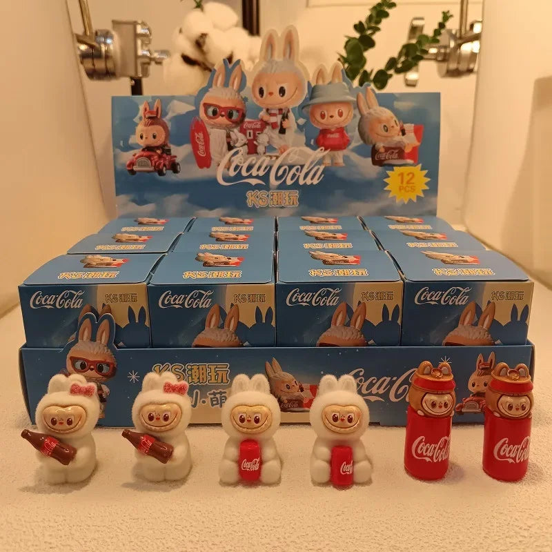 🧸 NOUVEAU ! Set de 12 Poupées Labubu – Des Compagnons Mignons pour Égayer Votre Espace