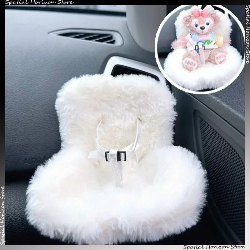 🚗 Mini Siège de Sécurité Kawaii Labubu – Pour Poupées de 15 à 17 cm