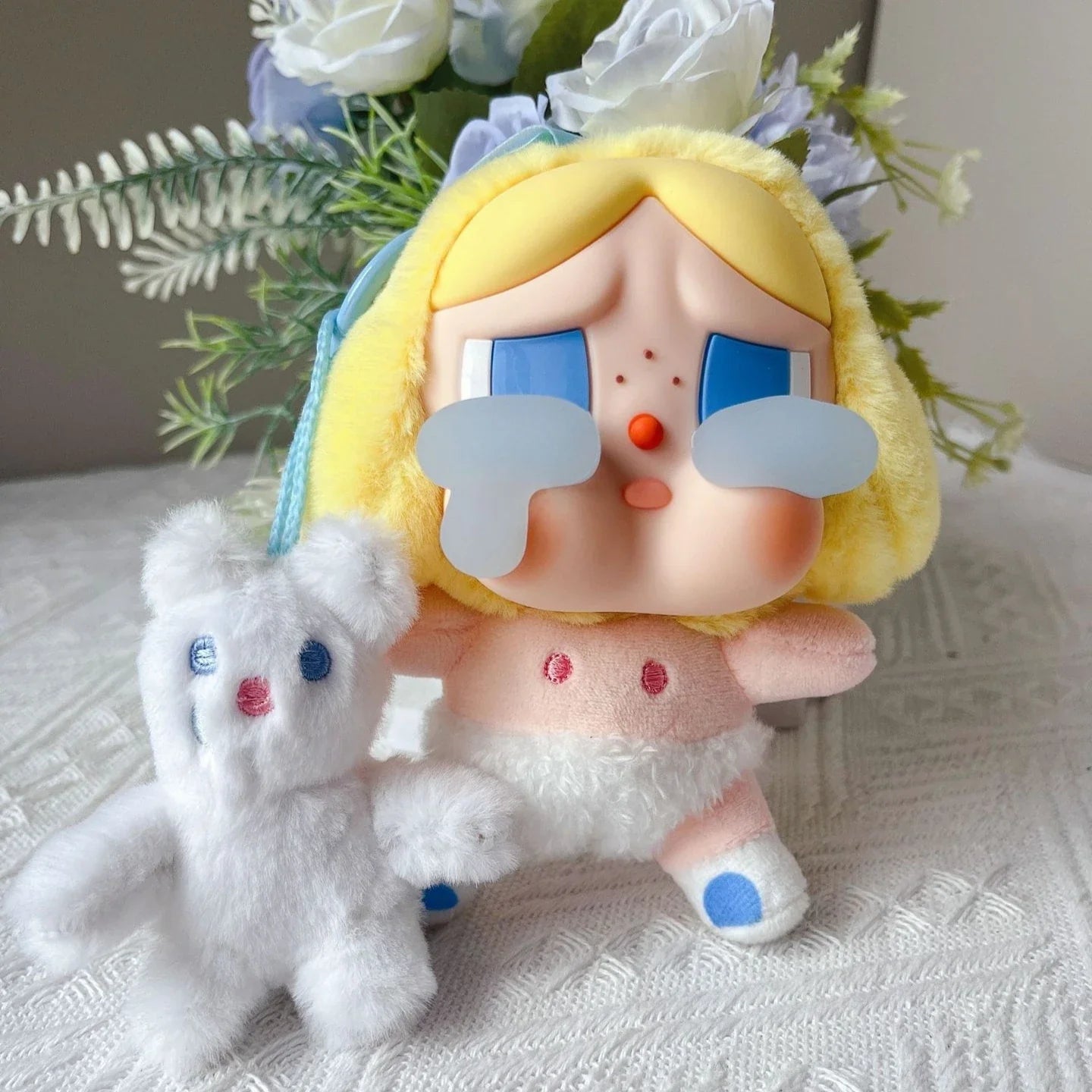 🍼 Labubu Baby Cry - V1 V2 (17 cm) – Votre Nouveau Compagnon Emotif
