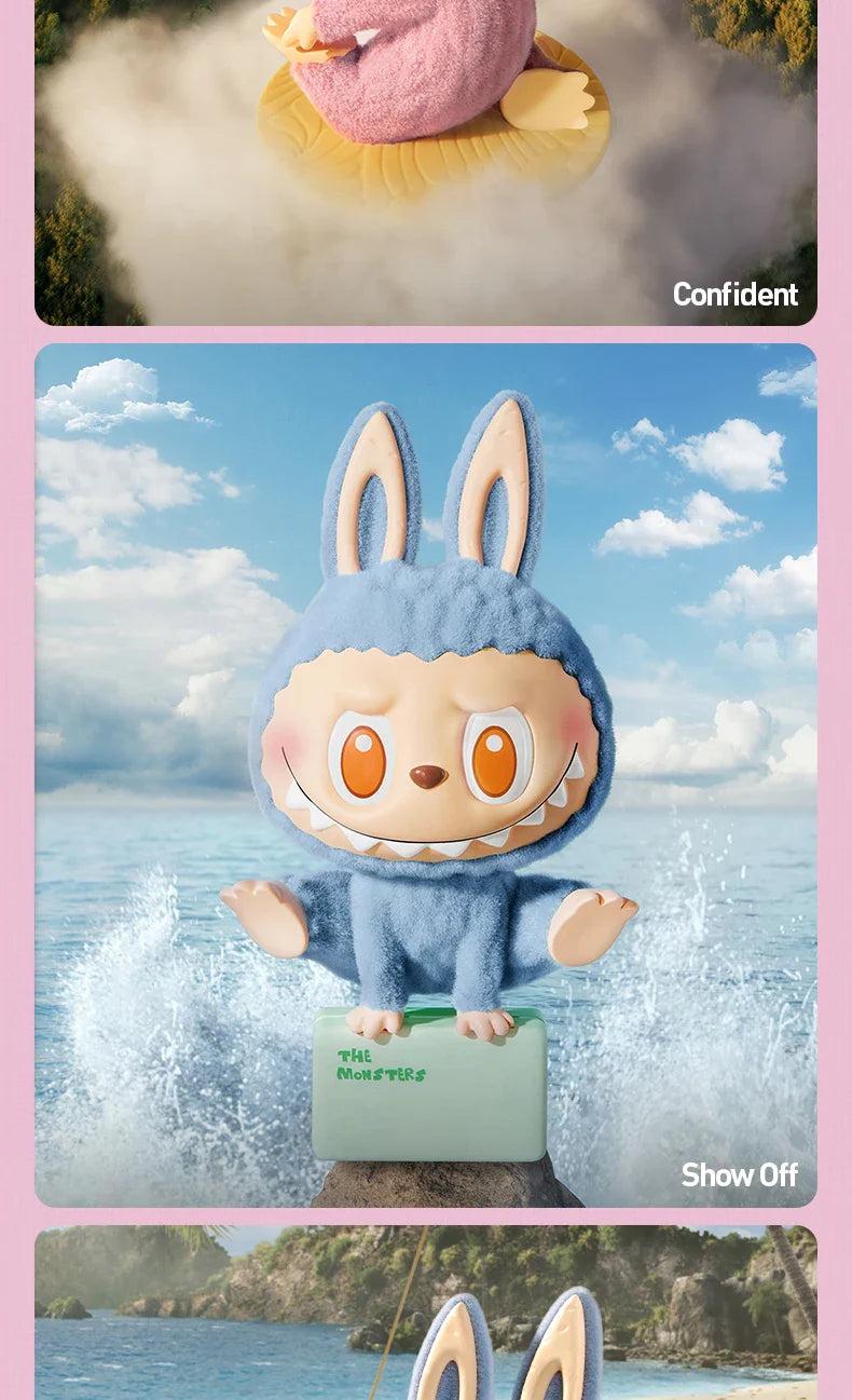 🧘♀️ LABUBU The Monsters – Série Yoga Paresseux