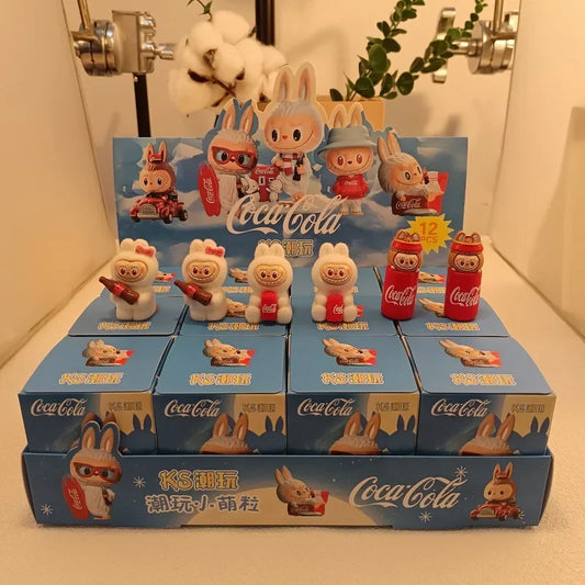 🧸 NOUVEAU ! Set de 12 Poupées Labubu – Des Compagnons Mignons pour Égayer Votre Espace