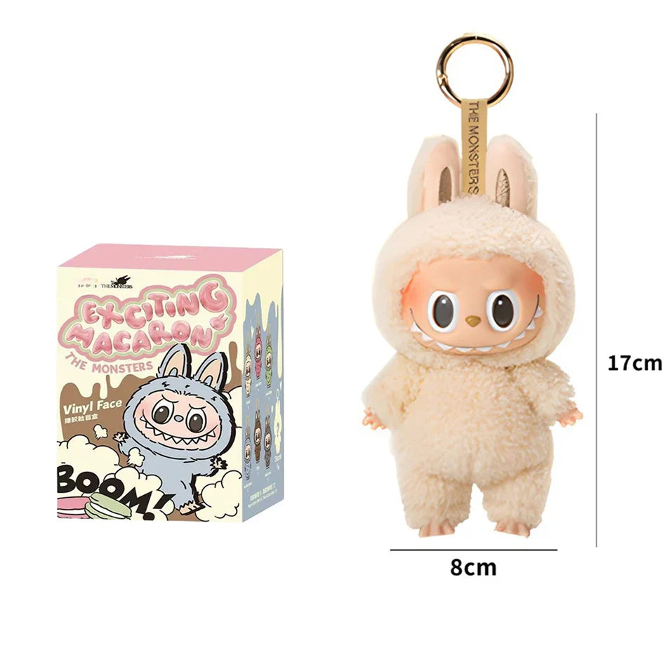 🍭 Figurine Labubu Monstre Macaron – Décoration Kawaii 15 cm en PVC | Objet de Collection Pop Culture