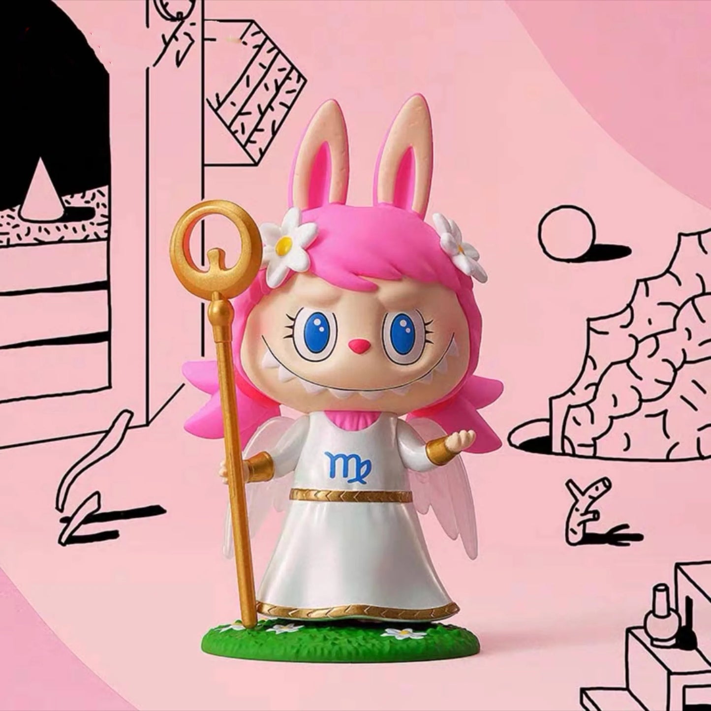 🌌 Labubu – Figurines d'Action | Série Constellation des Monstres (9 cm)