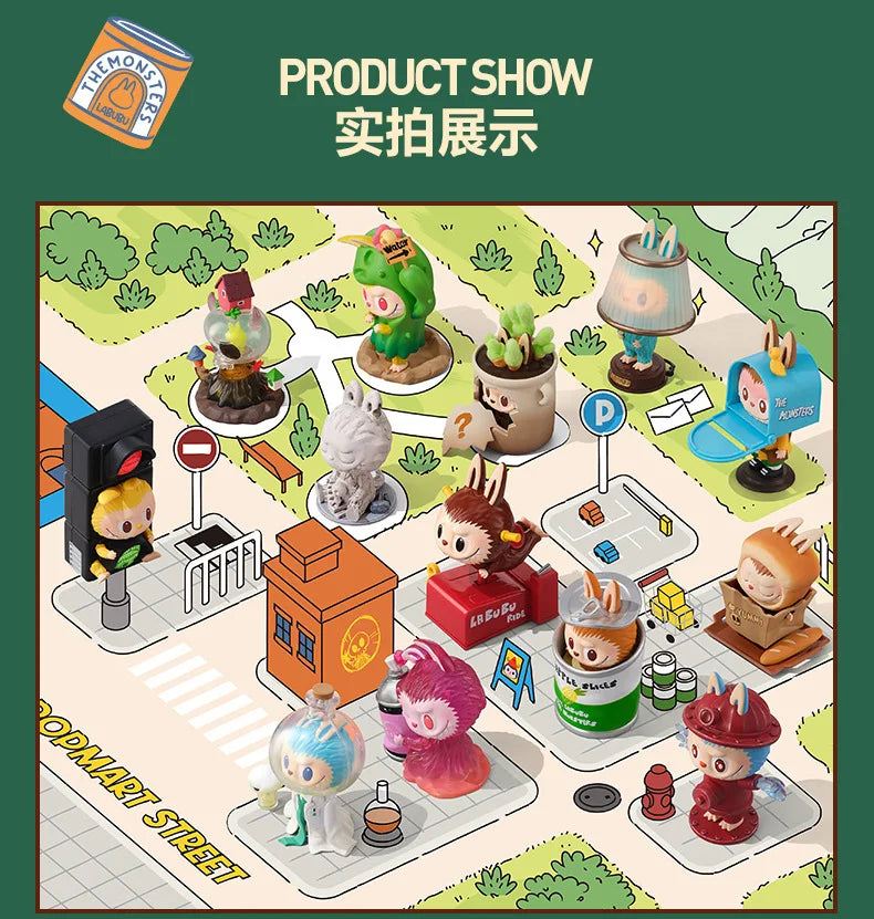 🎁 Labubu Monstres – Série Presque Cachée | Boîte Surprise Kawaii (12 Modèles Uniques)