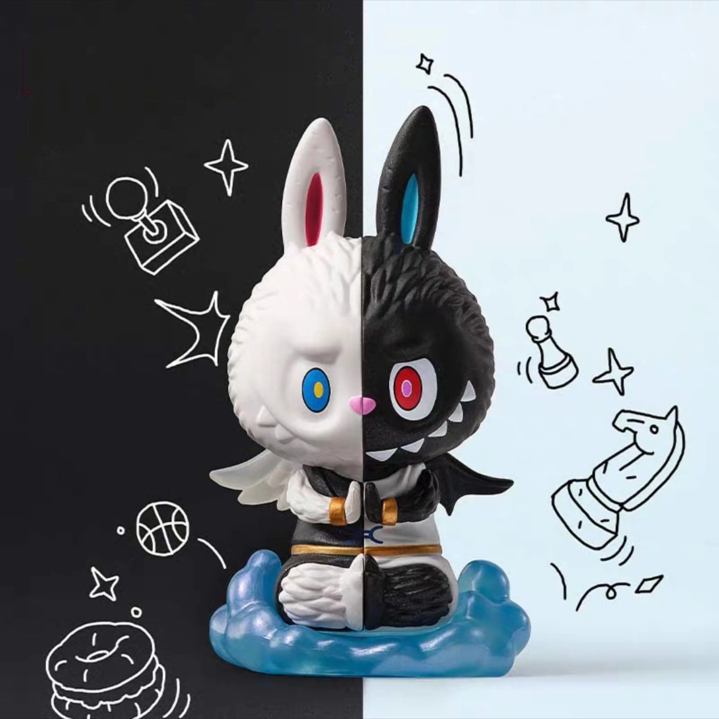 🌌 Labubu – Figurines d'Action | Série Constellation des Monstres (9 cm)