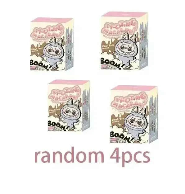 💖 Figurine Émaillée Labubu Heartbeat Macaron – Monstre Kawaii Collectible