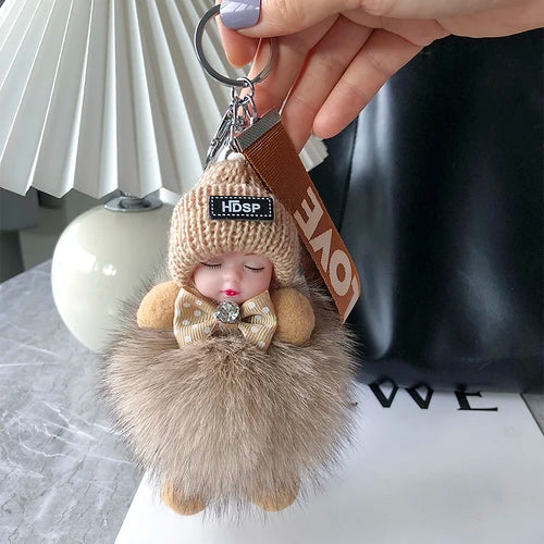 🧸Labubu Flocon Élégant – Charme Doux & Signature Unique