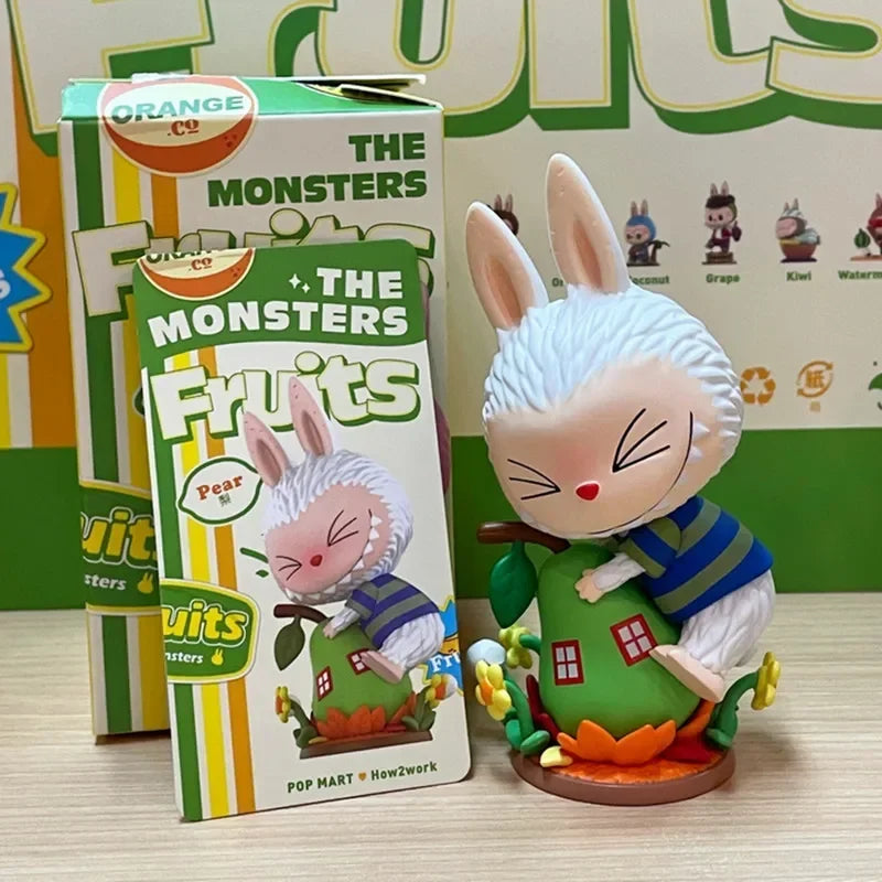 🍓 Boîte Mystère LABUBU The Monsters Fruits Series – Figurines Kawaii de Collection (9–11 cm)