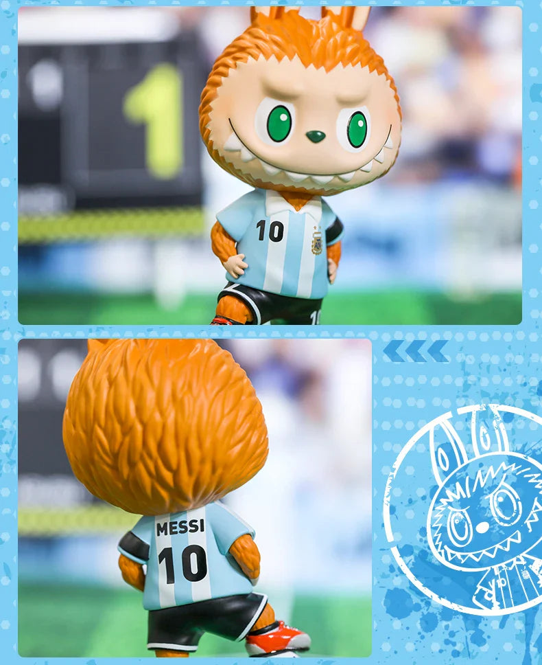 ⚽ Labubu Football Argentin – Figurine Surprise Collector