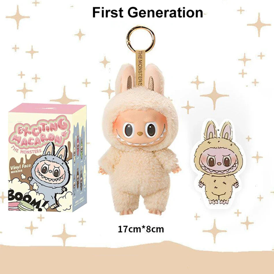 🧸 Figurine Labubu Enamel 17 cm – Monstre Kawaii & Déco Pop