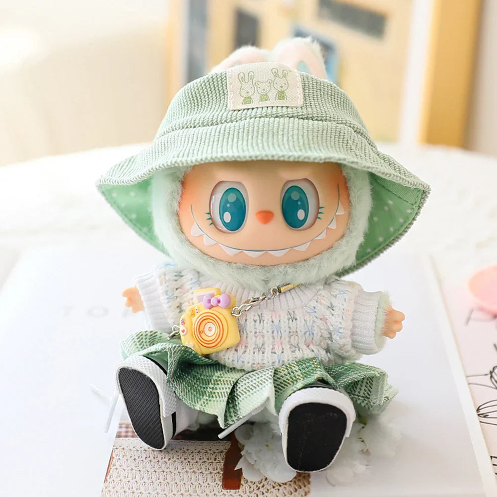 🎀Vêtements Labubu 17cm – Ensemble Kawaii pour Labubu 🎀
