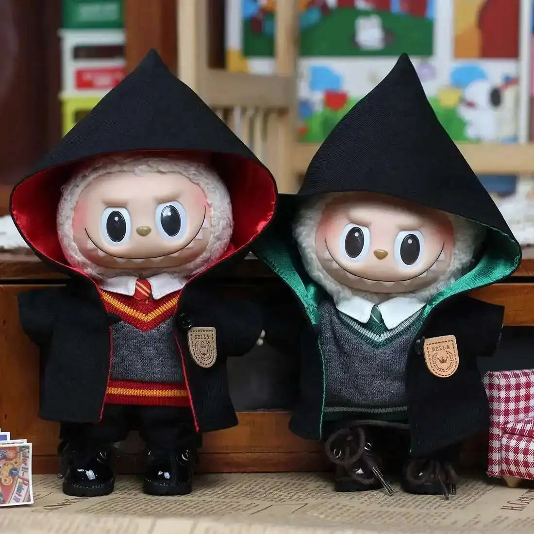 ✨🧙♂️ Ensemble de Vêtements Magiques Labubu – Pour Poupées 15 & 17 cm