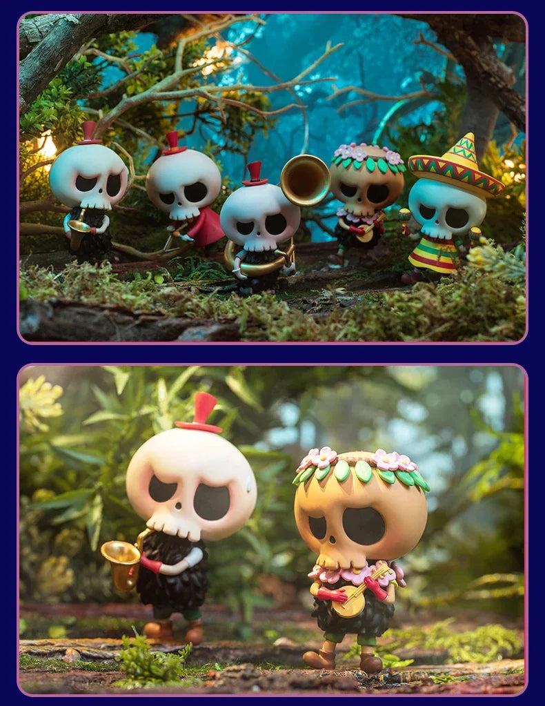 🎶 Figurine Anime Labubu – Forest Concert Collection