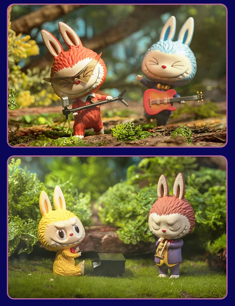🎶 Figurine Anime Labubu – Forest Concert Collection