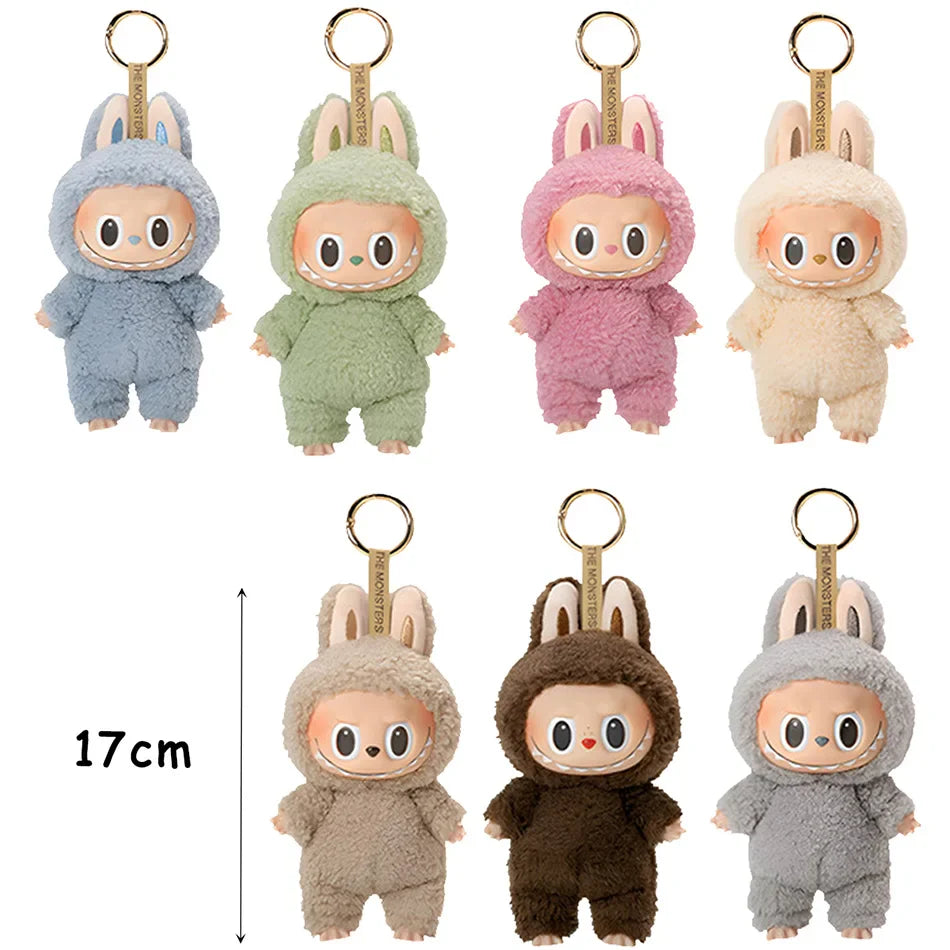 🧸 Figurine Labubu Enamel 17 cm – Monstre Kawaii & Déco Pop