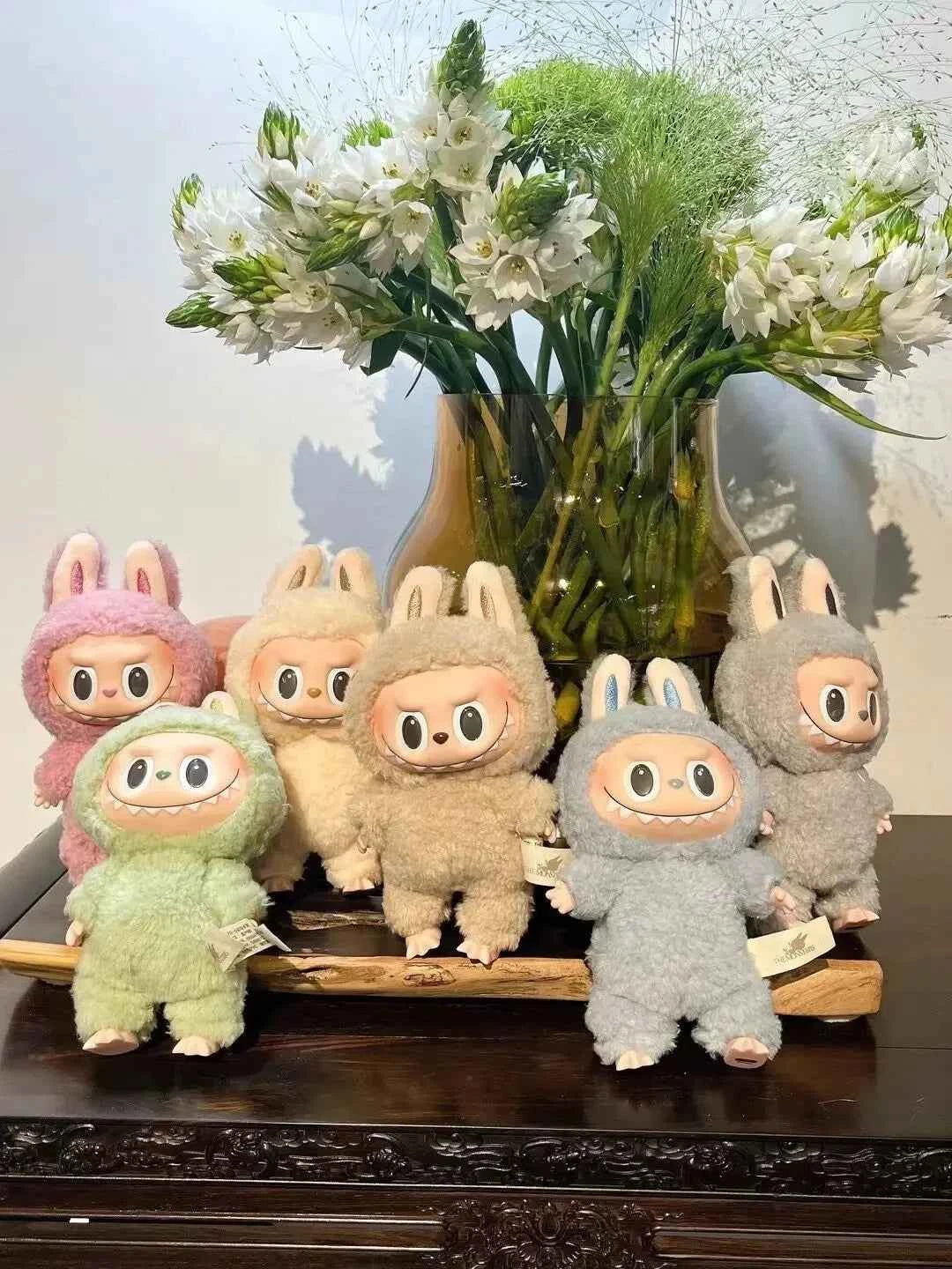 🔑 Porte-clé Monstre Kawaii Labubu Macaron – Série Surprise par LABUBU OFFICIALS