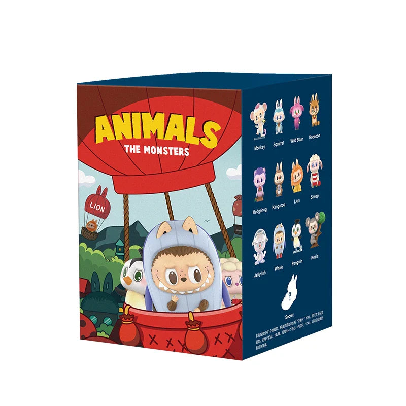 🌈 Figurines Kawaii Labubu – Boîte Mystère Animaux