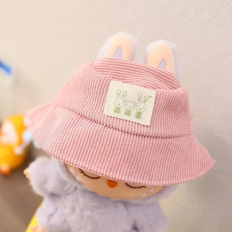 🎀 Vêtements Mini Poupée Labubu – Ensemble Rose Douillet avec Jupe en Laine