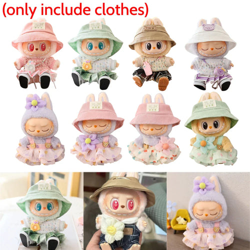 🎀Vêtements Labubu 17cm – Ensemble Kawaii pour Labubu 🎀