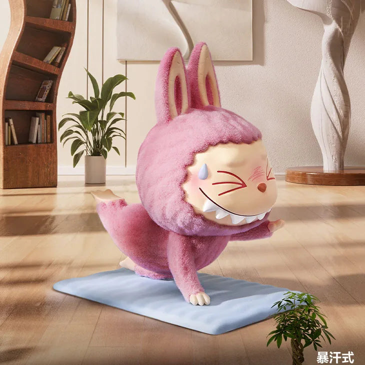 🧘♀️ LABUBU The Monsters – Série Yoga Paresseux