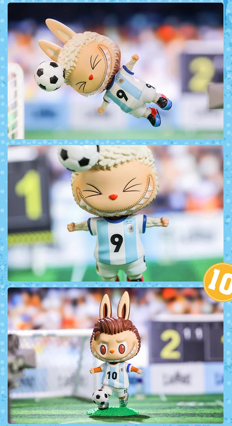 ⚽ Labubu Football Argentin – Figurine Surprise Collector