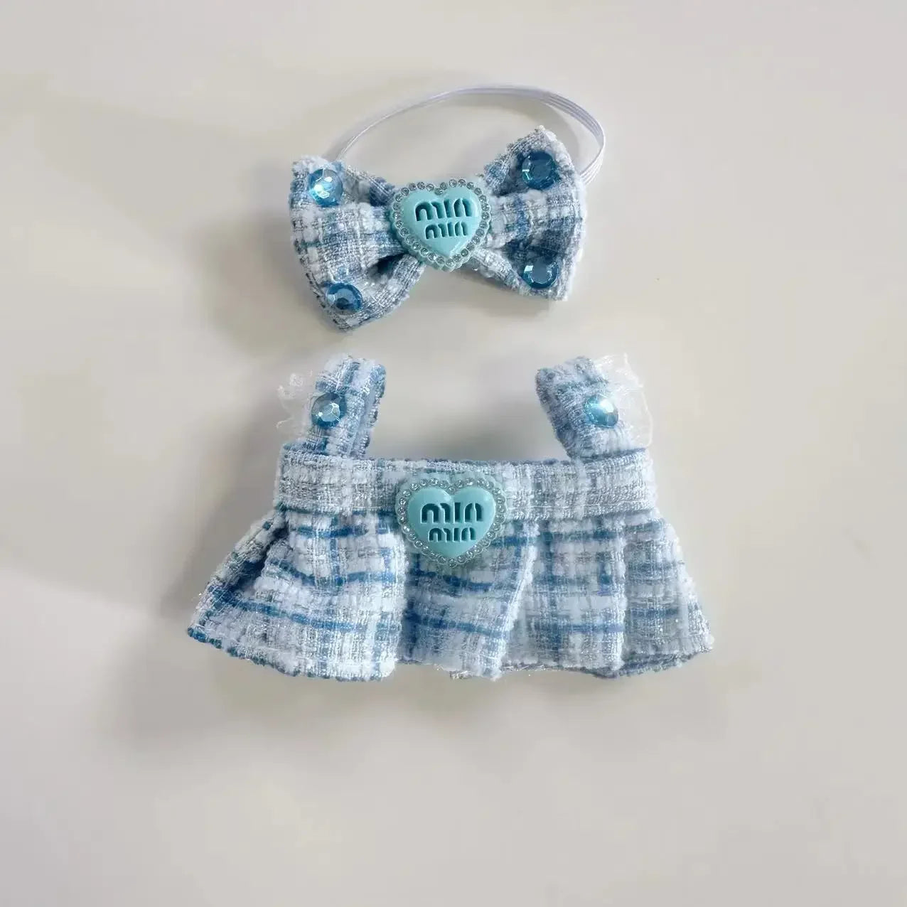 🌟 Accessoires Vêtements Mini Poupée LABUBU 17 cm – Édition K-Pop Style EXO