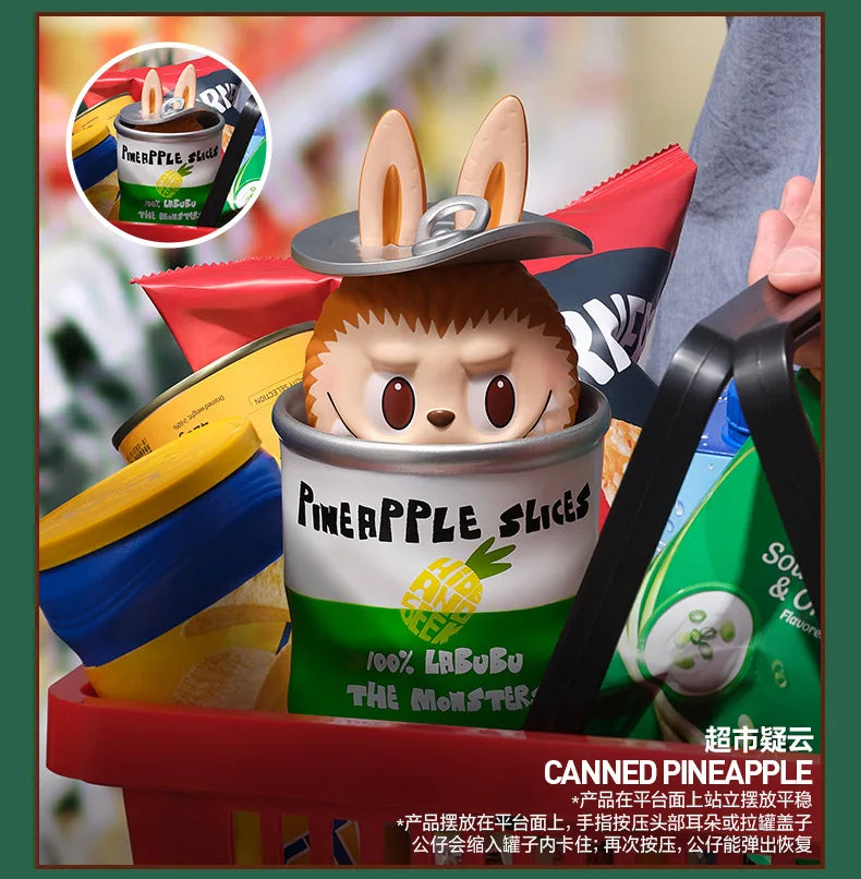 🎁 Labubu Monstres – Série Presque Cachée | Boîte Surprise Kawaii (12 Modèles Uniques)