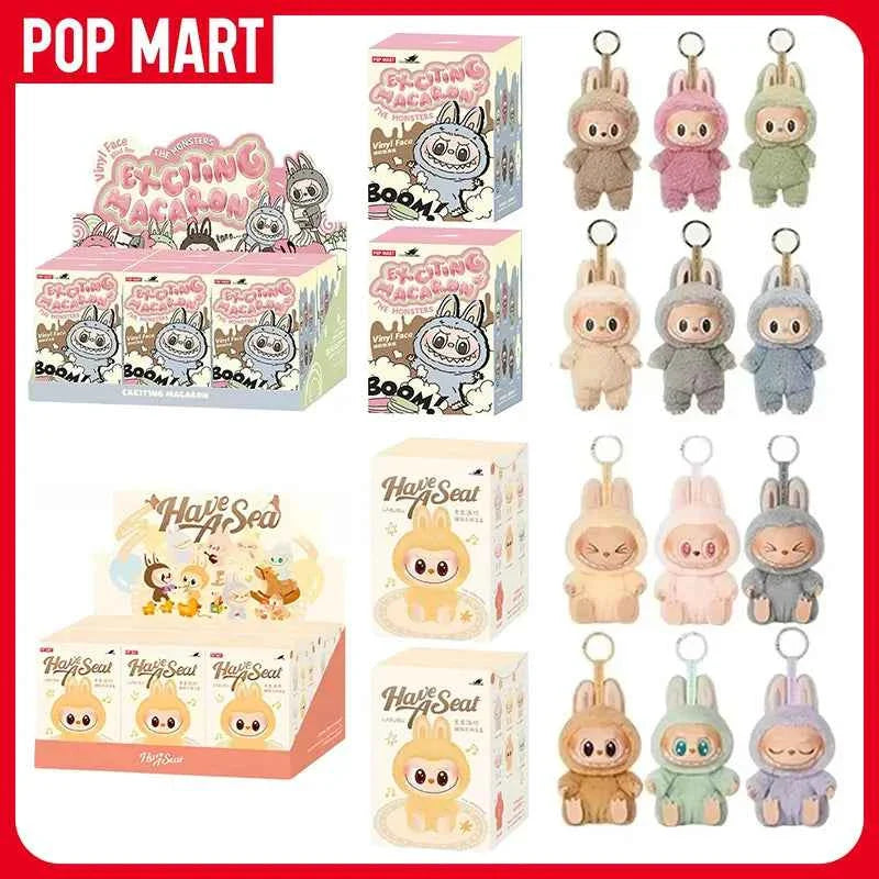 🔑 Porte-clé Monstre Kawaii Labubu Macaron – Série Surprise par LABUBU OFFICIALS