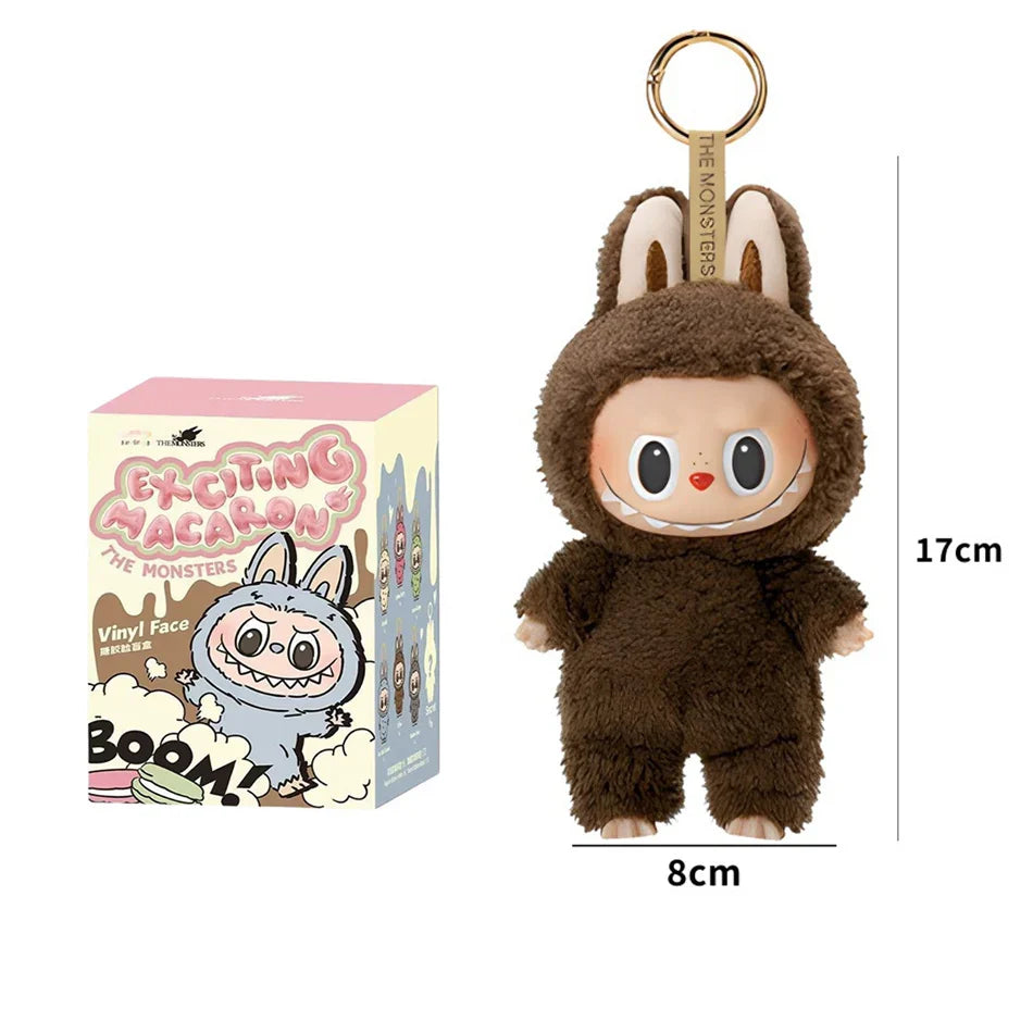 🍭 Figurine Labubu Monstre Macaron – Décoration Kawaii 15 cm en PVC | Objet de Collection Pop Culture