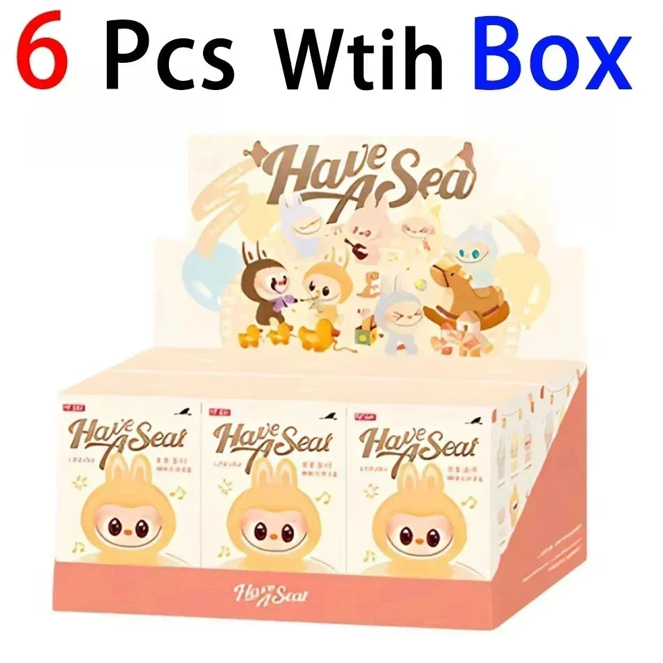 🎁 Labubu Collection V1, V2, V3 – Monster Kawaii | Porte-clés Surprise Premium