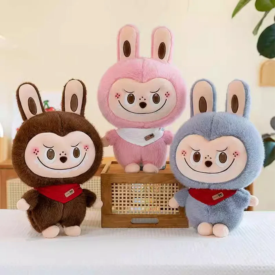 🧸 Labubu Géant 25 cm – Doudou Câlin et Réconfort Doux pour Enfants