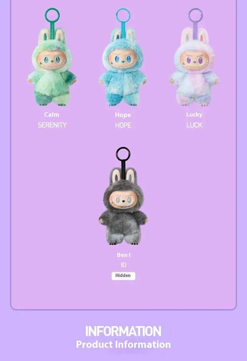 🎨 LABUBU OFFICIALS – Figurine Macaron Haute Qualité (Édition Limitée)