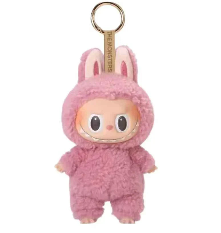 💖 Figurine Émaillée Labubu Heartbeat Macaron – Monstre Kawaii Collectible