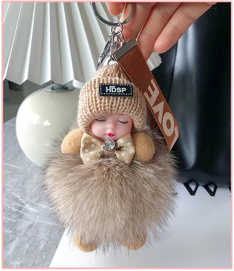 🧸Labubu Flocon Élégant – Charme Doux & Signature Unique
