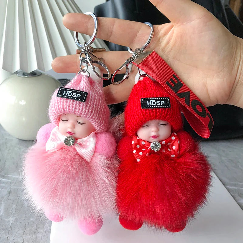 🧸Labubu Flocon Élégant – Charme Doux & Signature Unique