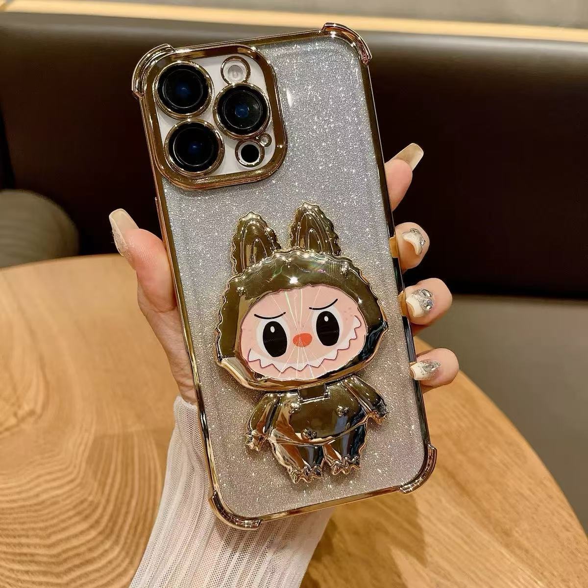 Fluffy Labubu 3D Case β The Ultimate Cute Protection for Your iPhone