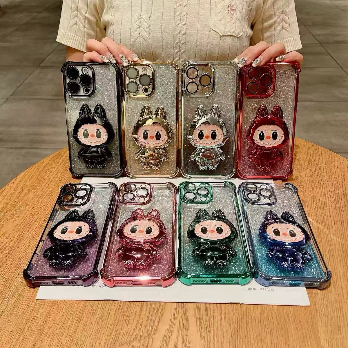 Fluffy Labubu 3D Case β The Ultimate Cute Protection for Your iPhone