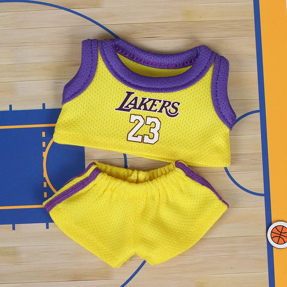 đ Tenue Basketball pour Mini Labubu 17 cm â Style Sportif & Jeu dâĂquipe