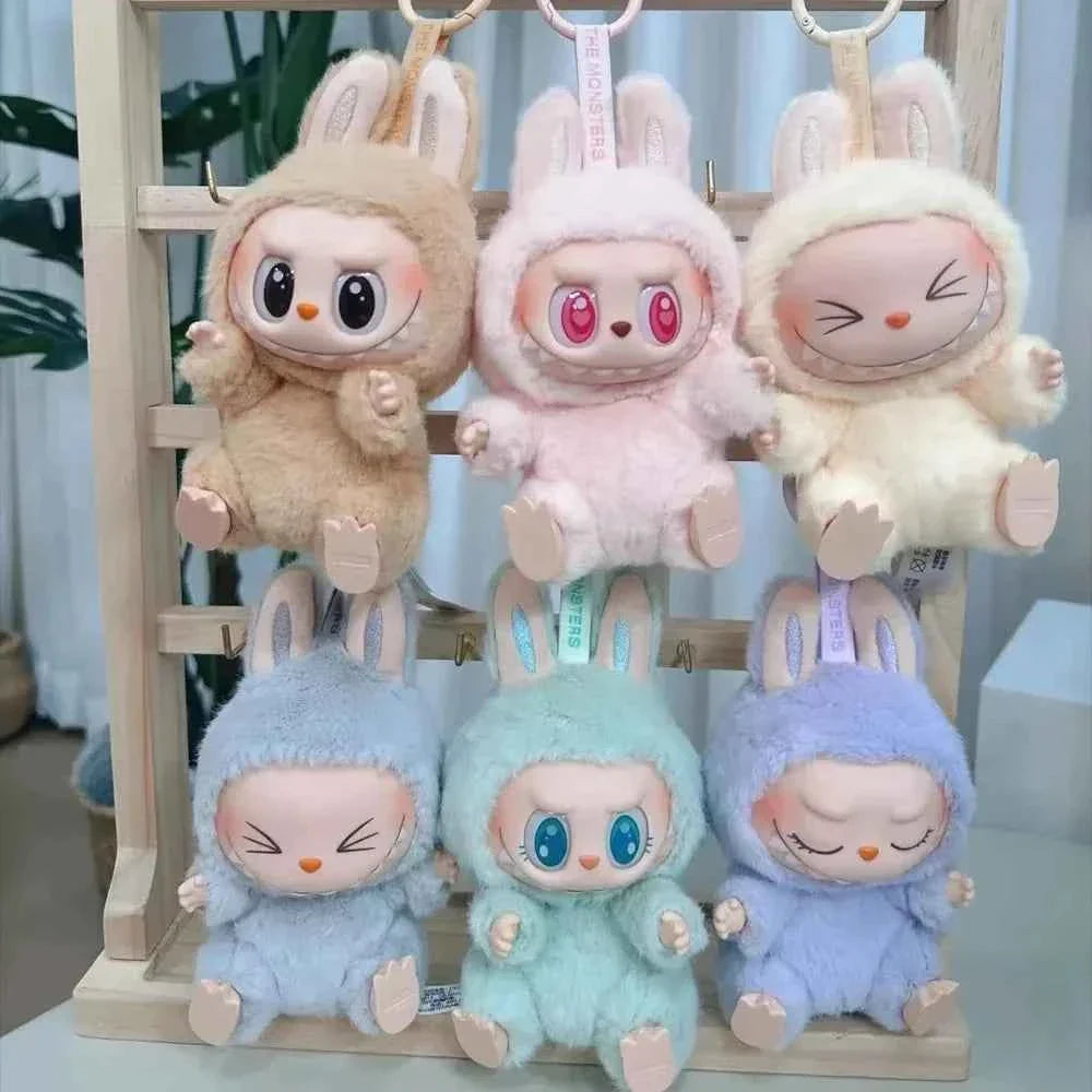 🔑 Porte-clé Monstre Kawaii Labubu Macaron – Série Surprise par LABUBU OFFICIALS